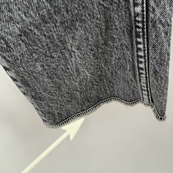 SLVRLAKE Hero Jeans Size 25 Midnight Rider NEW Distress High Rise Fray Straight - Picture 7 of 16